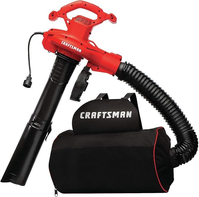 CRAFTSMAN 3-in-1 Leaf Blower, Vacuum and Mulcher, Backpack