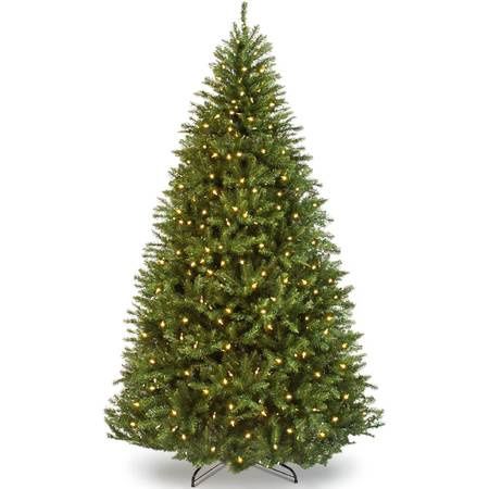 SKY5460 7.5&#39; Pre-Lit Hinged Douglas Artificial Christmas Tree