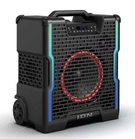 ION Audio Block Rocker Icon High-Power Bluetooth Party Speaker