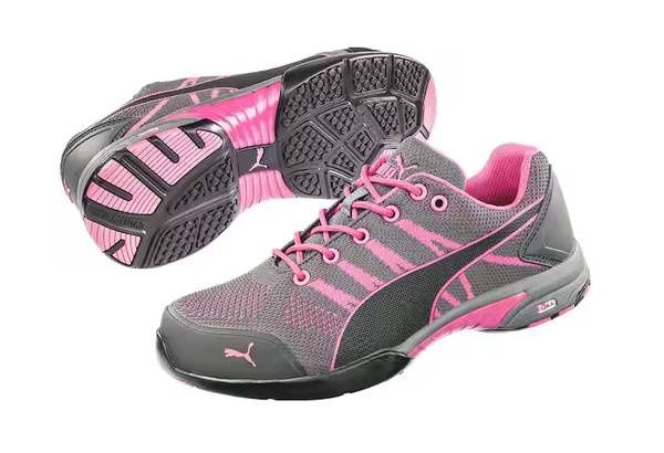 Women&#39;s Celerity Knit Low Work Shoe - Steel Toe - Pink Size 7(M)