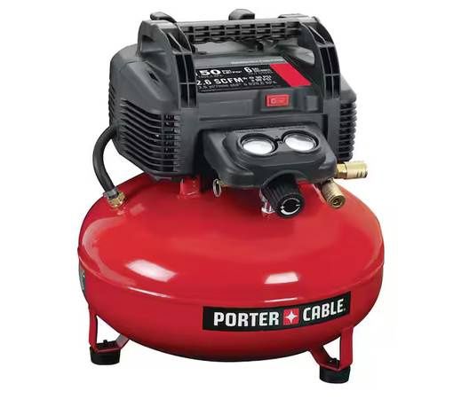 6 Gal. 150 PSI Portable Electric Pancake Air Compressor