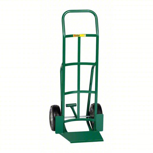 Little Giant® Shovel Nose Hand Truck TF-360-10FF - Flat-Free with Foot Kick &amp; Continuous Handle