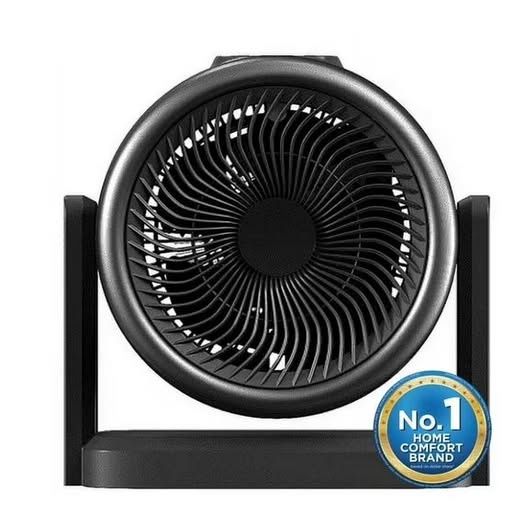Midea Portable 2-in-1 Space Heater + Fan, MSH23FT3DSB, Black, New