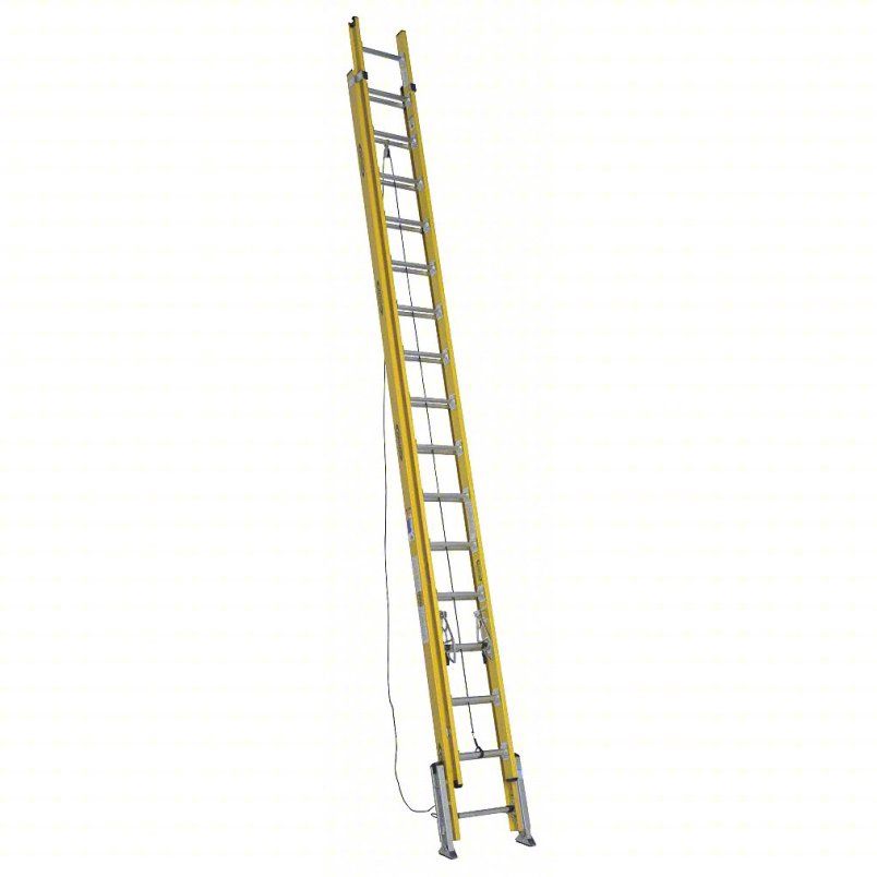 Werner 32 ft Fiberglass Extension Ladder, 375 lb Load Capacity  D7132-2LV $475.00