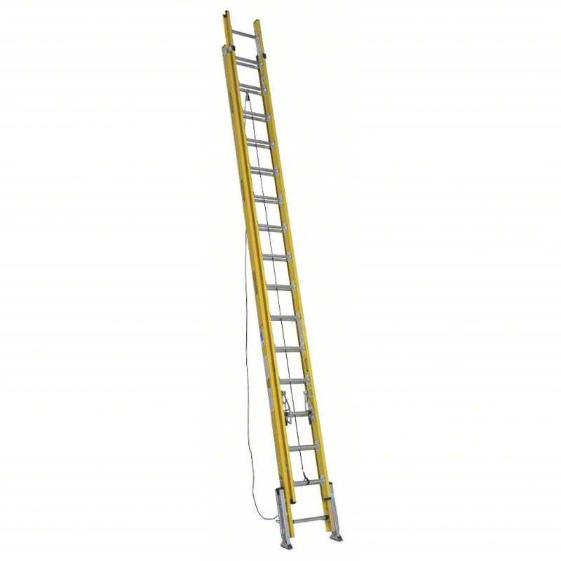 Werner 32 ft Fiberglass Extension Ladder, 375 lb Load Capacity D7132-2LV $375.00 minor blemish to side of the fiberglass