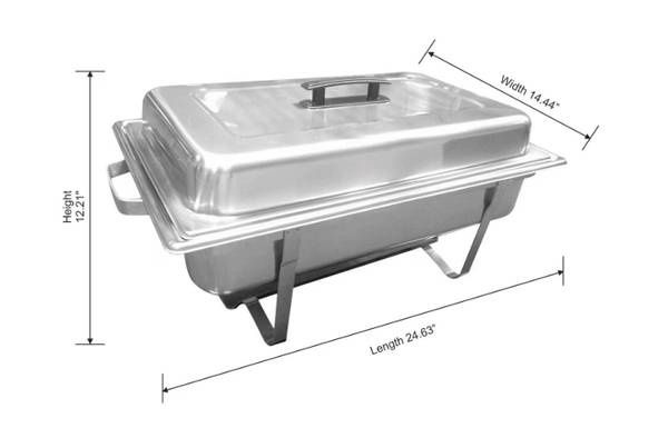 Member's Mark 8 qt. Stainless Steel Royal Chafer