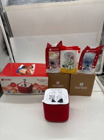 Tonies Toniebox 2 Interactive Audio Player Bundle With 3 Character