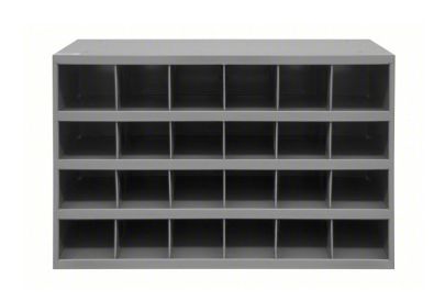 DURHAM MFG Bin Unit: 34 in x 12 in x 24 in, 24 Compartments