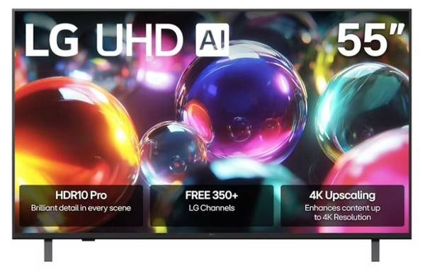 LG 55" Class UA7100 Series 4K UHD Smart TV