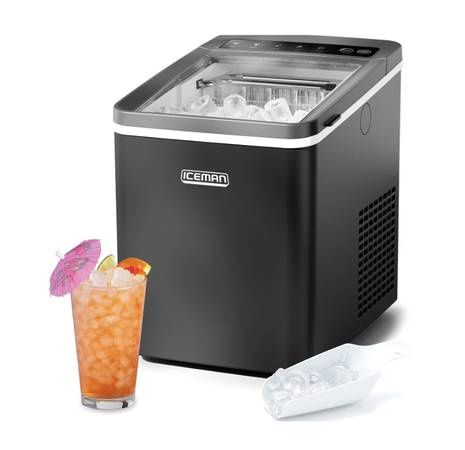 Iceman by Chefman 1 lb Dual-Size Compact Ice Machine