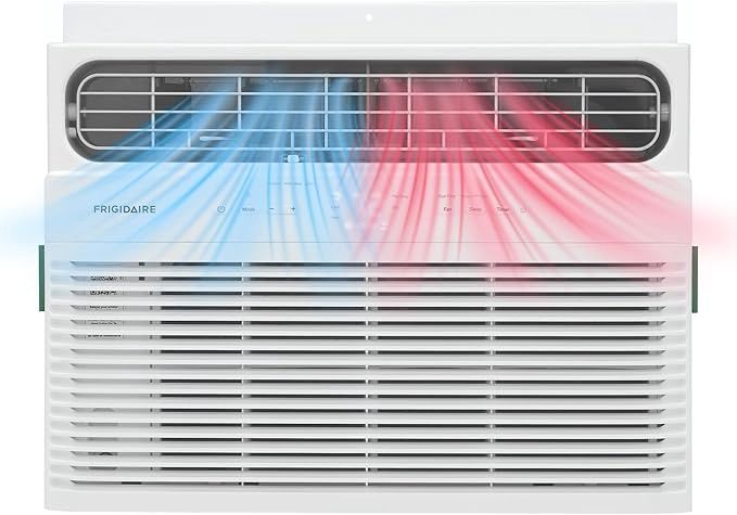 Frigidaire 8,000 BTU Window Air Conditioner with Supplemental Heat, Co