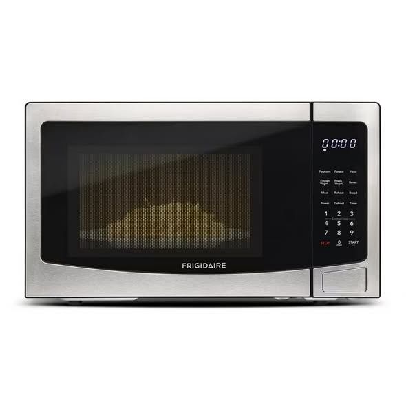 Frigidaire 1.1cu. ft. Stainless Steel 1000W Microwave with 10 Adjustable Power Levels  EMW1120