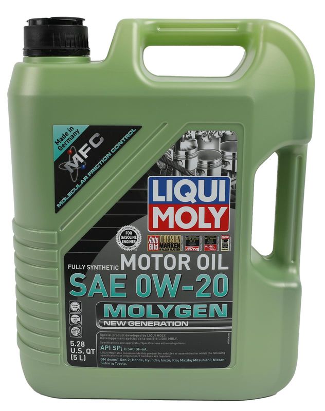 0w20 Liqui Moly Molygen New Generation Motor Oil 20438