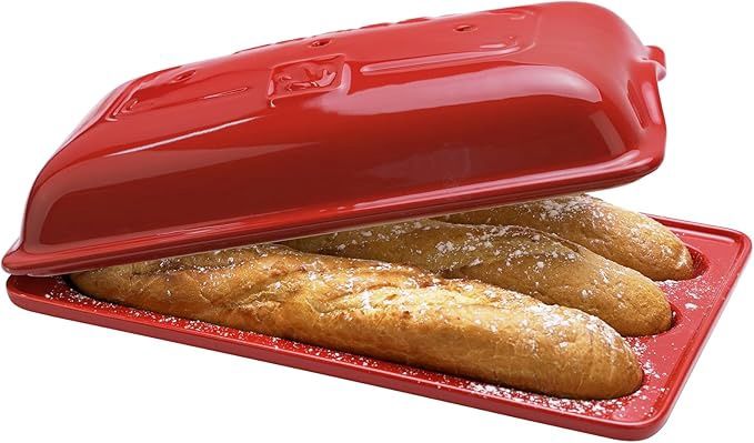 Baguette Bread Pan, Premium Nonstick French Bread Baking Pan, 3 Loaves