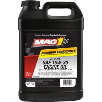 MAG60312 | MAG 1 Premium Conventional 10W-30 CK-4 Heavy Duty Diesel Engine Oil  2.5 gal jug
