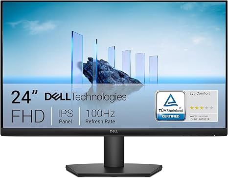 Dell 24 Monitor - SE2425HM - 23.8-inch Full HD (1920x1080) 16:9 100Hz