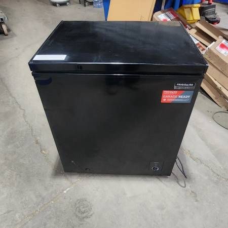 Frigidaire Gallery 5 Cu. Ft. Freezer, Black Minor Scratch/Dent