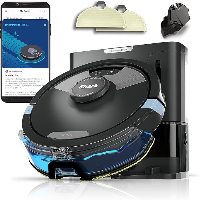 Shark Matrix Plus 2in1 Robot Vacuum &amp; Mop with Sonic Mopping
