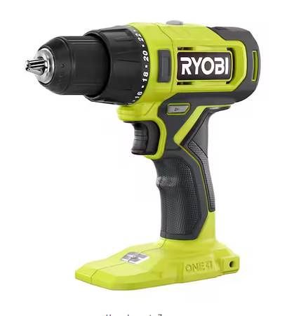 RYOBI ONE+ 18V Cordless 1/2 in. Drill/Driver (Tool Only)