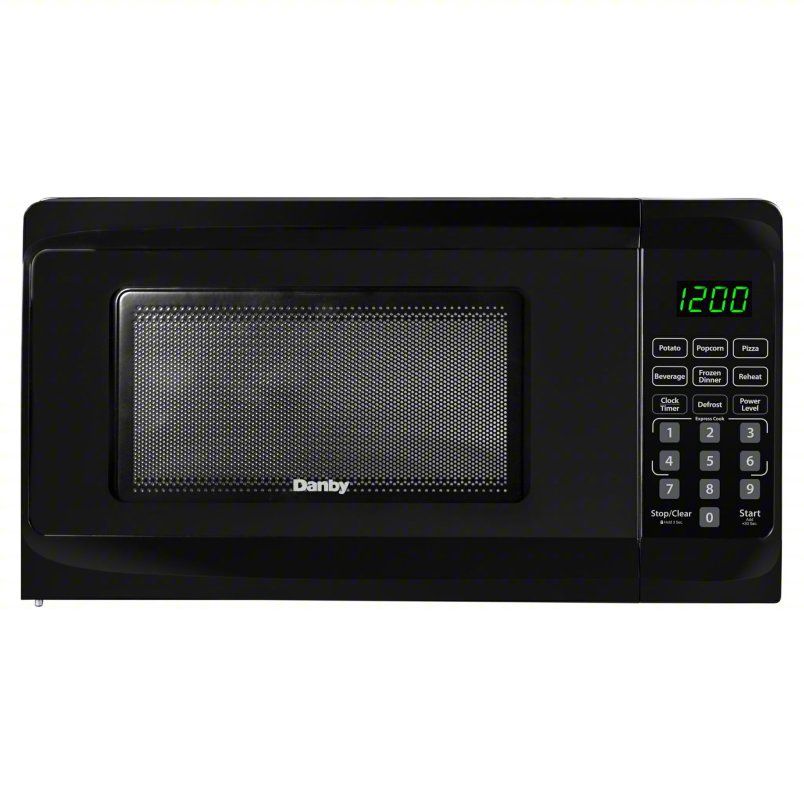 DANBY Countertop Microwave: 0.7 cu ft Oven Capacity, 700 W Cooking Watt, 10 Power Levels