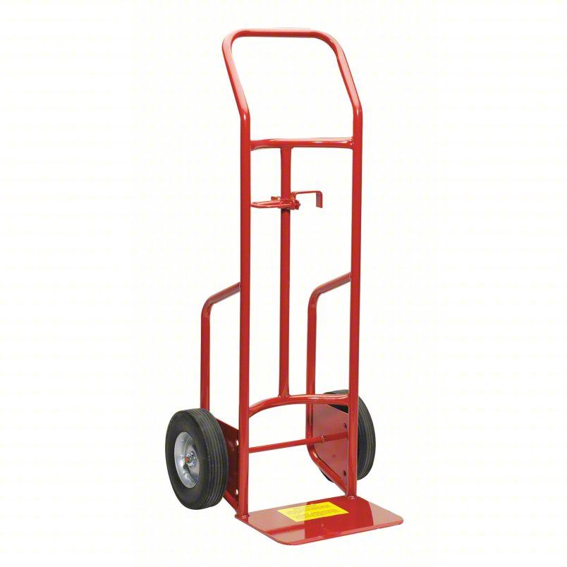 DAYTON Drum Hand Truck: For 5 gal_30 gal_55 gal Cntnr Cap, For Steel Container Material, Straight