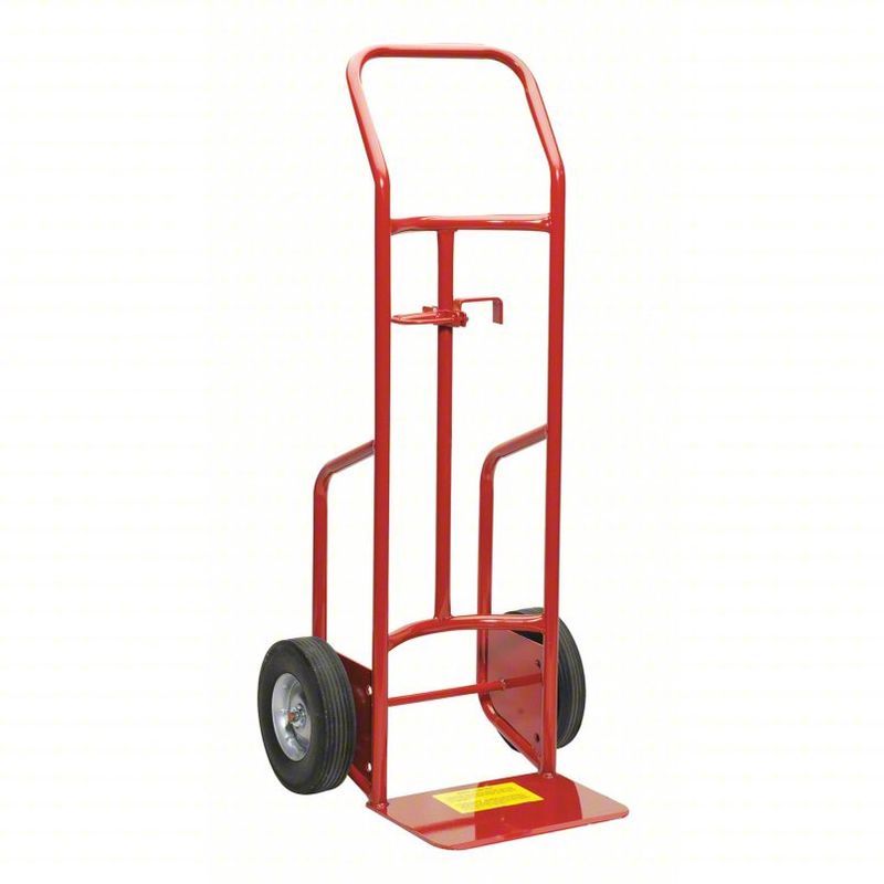 DAYTON Drum Hand Truck: For 5 gal_30 gal_55 gal Cntnr Cap, For Steel Container Material, Straight