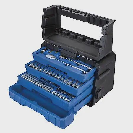 DieHard 1/4", 3/8" &amp; 1/2" Drive Tool Set, 131 Piece, 90 Tooth
