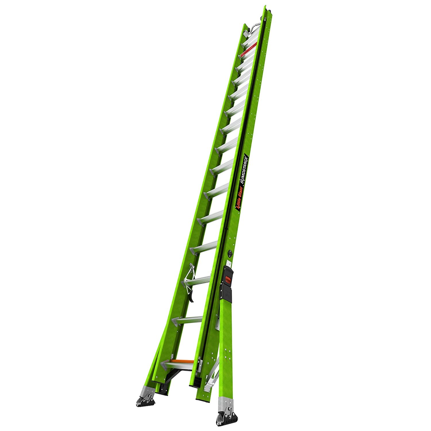 Little Giant Ladder, SUMOSTANCE 32ft. 375lb Ext Ladder GC VBAR SURESET Ft, Height 32 ft, Capacity 375 lb, Material Fiberglass, Model# 17232-186