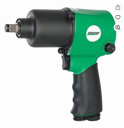 Speedaire Air Impact Wrench,1/2 In Drive 21AA49