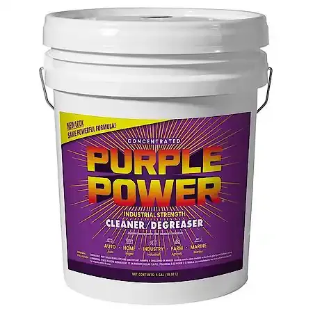 Purple Power Purple Power Concentrated Industrial Strength Cleaner/Degreaser, 5 Gallon