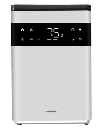 Homedics Premium Warm &amp; Cool Mist Ultrasonic Humidifier, Topfill 58 HR