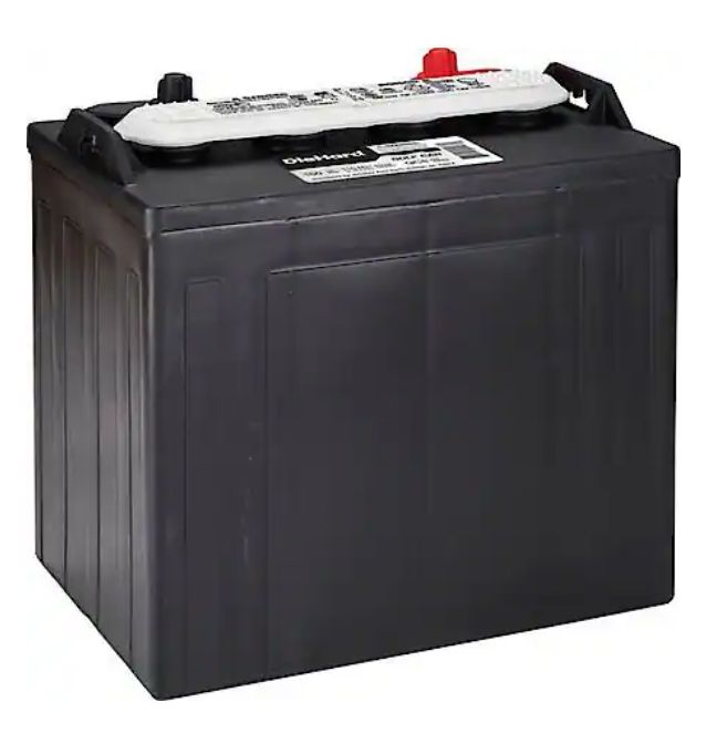 DieHard Golf Cart Battery : 8V Battery : GC8 Group Size, 160 Amp Hour Capacity, Deep Cycle