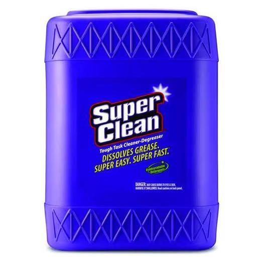 SUPERCLEAN Cleaner/Degreaser, 5 gal Bottle, Ready To Use, Water Based