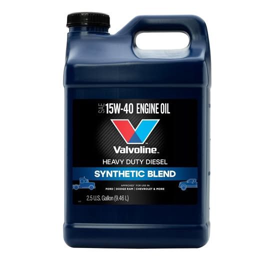 Valvoline Heavy Duty Synthetic Blend 15W-40 Diesel Engine Oil 2.5 GA