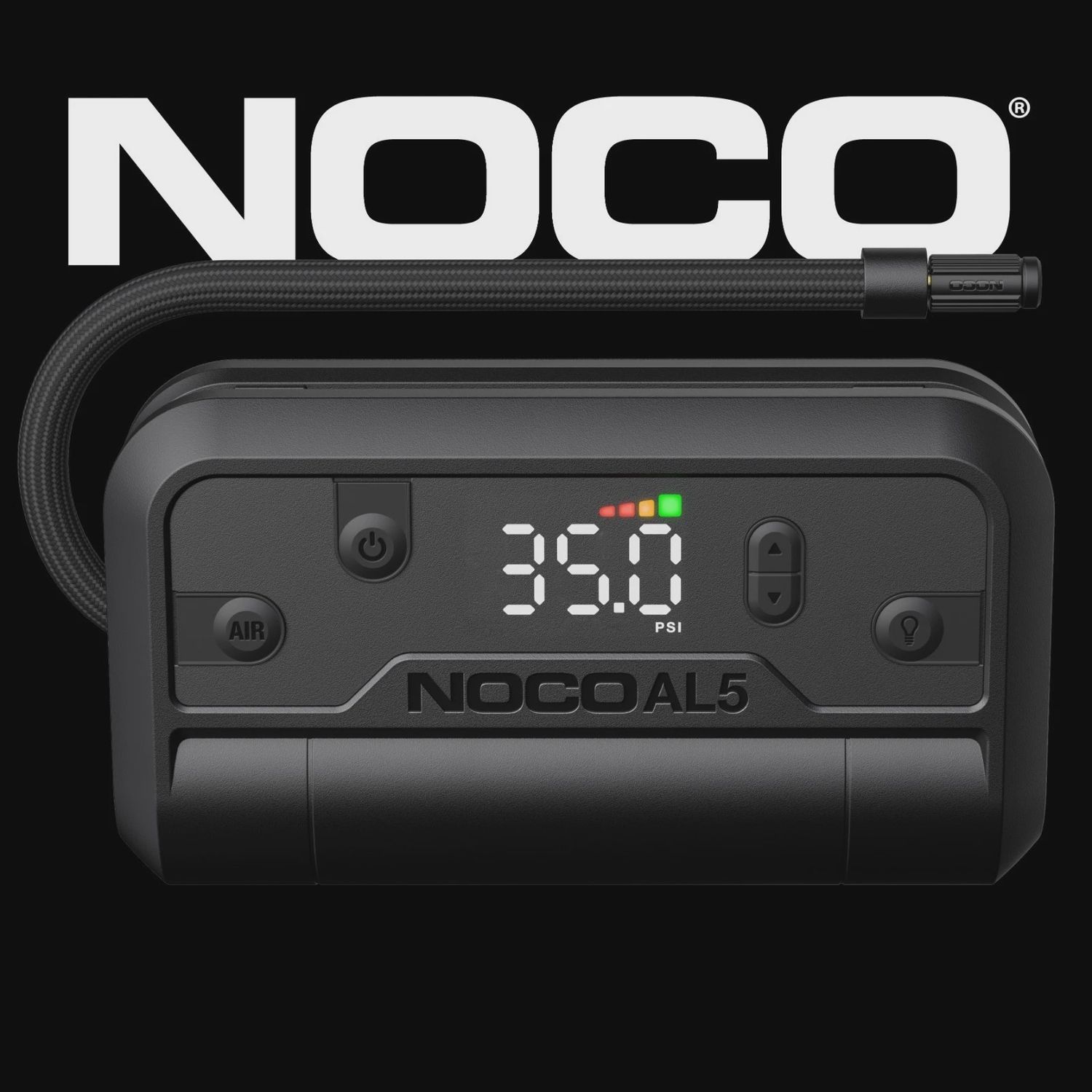NOCO Air AL5: UltraFast Cordless Tire Inflator - Battery-Powered Air Compressor