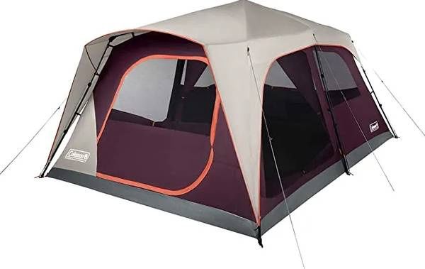 12 Person Coleman Skylodge Family Tent, Weatherproof XL Tent