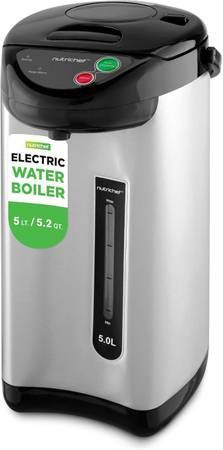 NutriChef 5.2 Qt Electric Water Kettle, Portable, Quick Heating, 5 Lit
