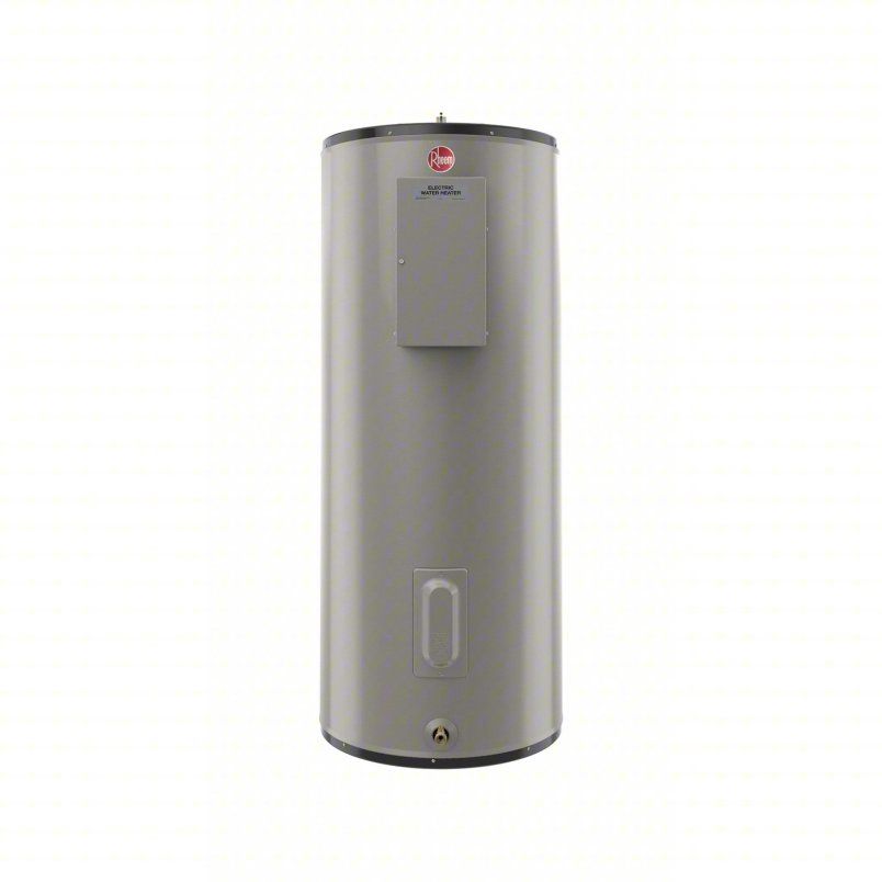 RHEEM ELD40-TB Tall 40-Gallon Light Duty Commercial Electric Water Heater w/ Terminal Block 480V AC, 40 gal, 9,000 W, Single/Three Phase