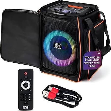 Pyle Audio Bluetooth Party Speaker - Party Bluetooth with True Wireless
