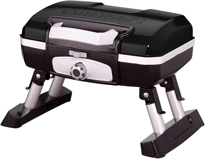 Cuisinart Petite Gourmet Portable Gas Grill, Compact &amp; Lightweight