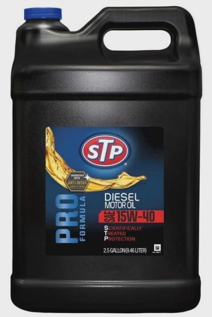 STP SAE 15W-40 Conventional Diesel Engine Oil - 2.5 Gallon