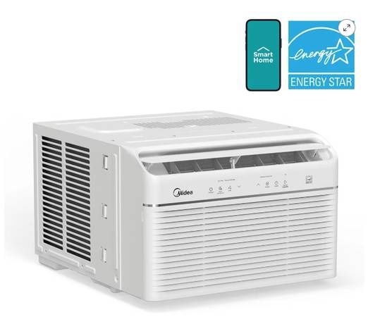 Midea 12,000 BTU Remote, Cool Only Inverter Window, Air Conditioner