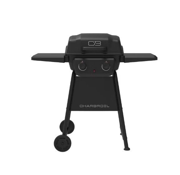 Char-Broil 2 Burner 20000 BTU Gas Grill 463664325 Black