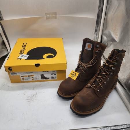 CML8360, Men's 8 in Composite Toe Logger Boot, Brown, 11 1/2, W
