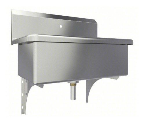 SANI-LAV Scrub Sink: 1 Stations, 10 1/2 in Bowl Dp, 28 in Bowl Lg, 16 1/2 in Bowl Wd