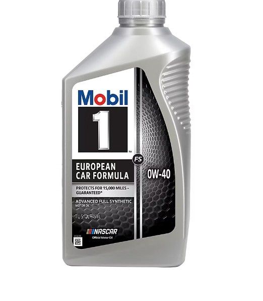 Mobil 1 FS European Car Formula Full Synthetic Motor Oil 0W-40, 6 pk./1 qt