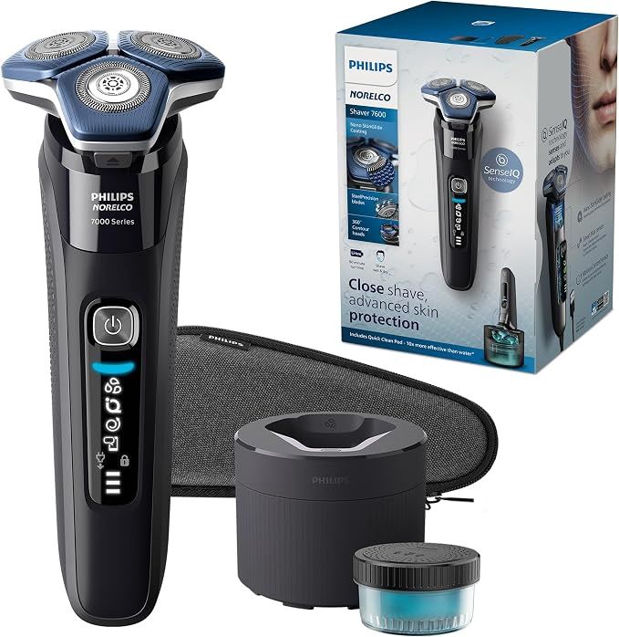 Philips Norelco Shaver 7600, Rechargeable Wet &amp; Dry Electric Shaver