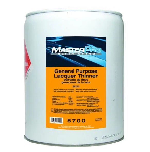 MasterPro Refinishing 5 Gallon Thinner - 5700-5