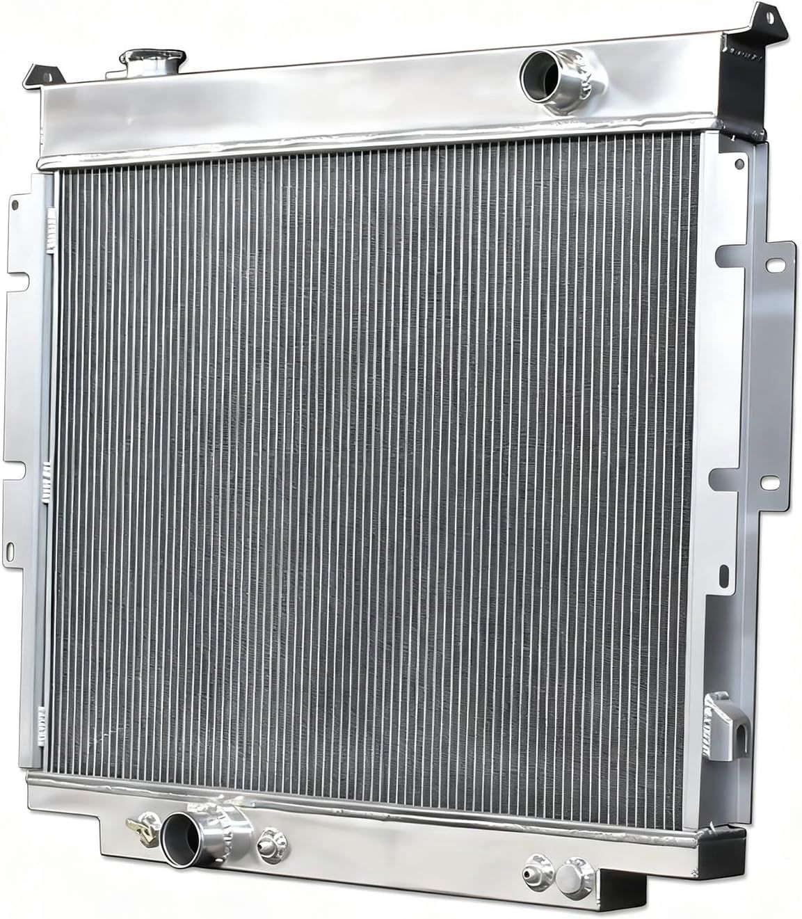 All Aluminum Radiator Fit for 1983-1997 Ford F-Series Heavy Duty Trucks F-150/F-250/F-350/F59 Bronco V8 5.8L 7.5L OEM F2TH8005CA CU1165