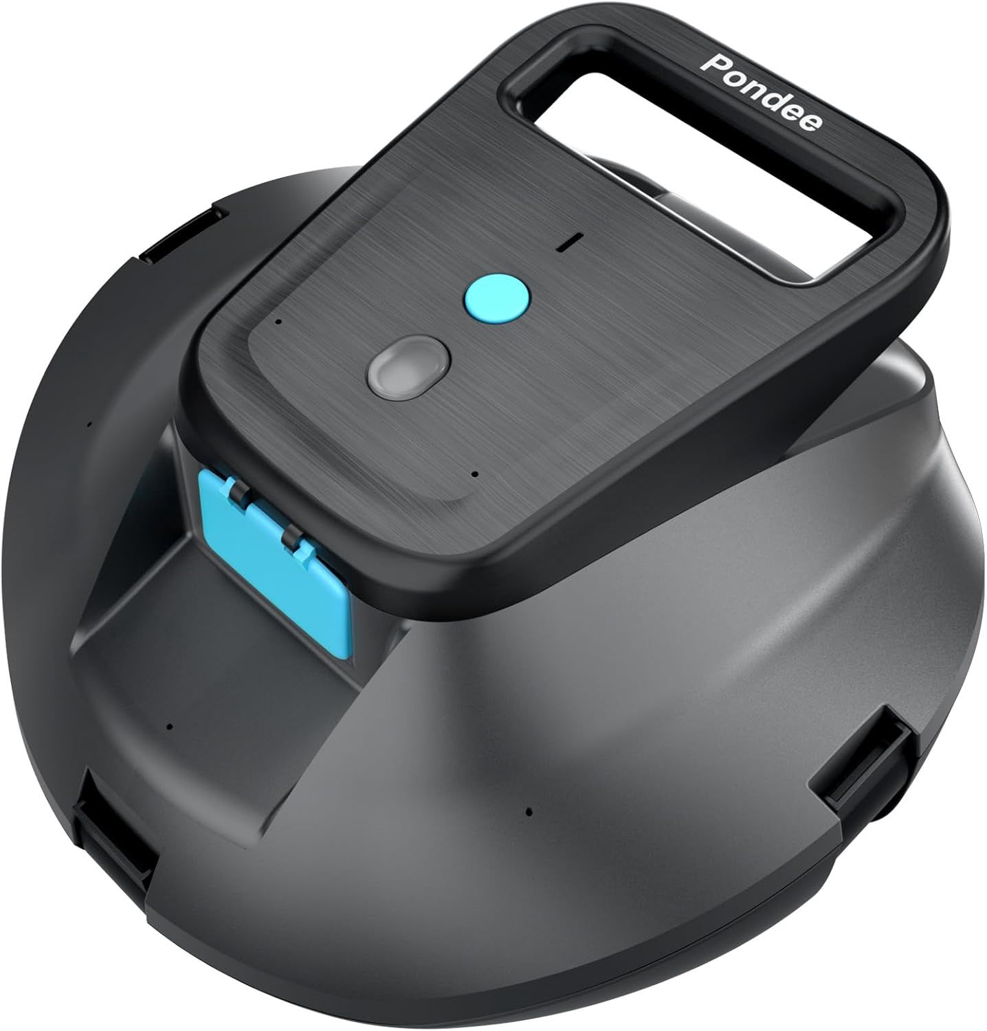 pondee X1 Robotic Pool Vacuum, Cordless Pool Cleaner with 120-Min Runtime, Auto-Parking, 2.5h Fast Charging, for Above-Ground &amp; Flat-Bottom Inground Pools up to 850 sq.ft